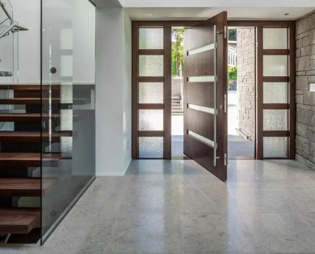 modern-contemporary-door-pulls-handles-stainless-steel-designer-shop-office-conference-brushed-hotel-tube